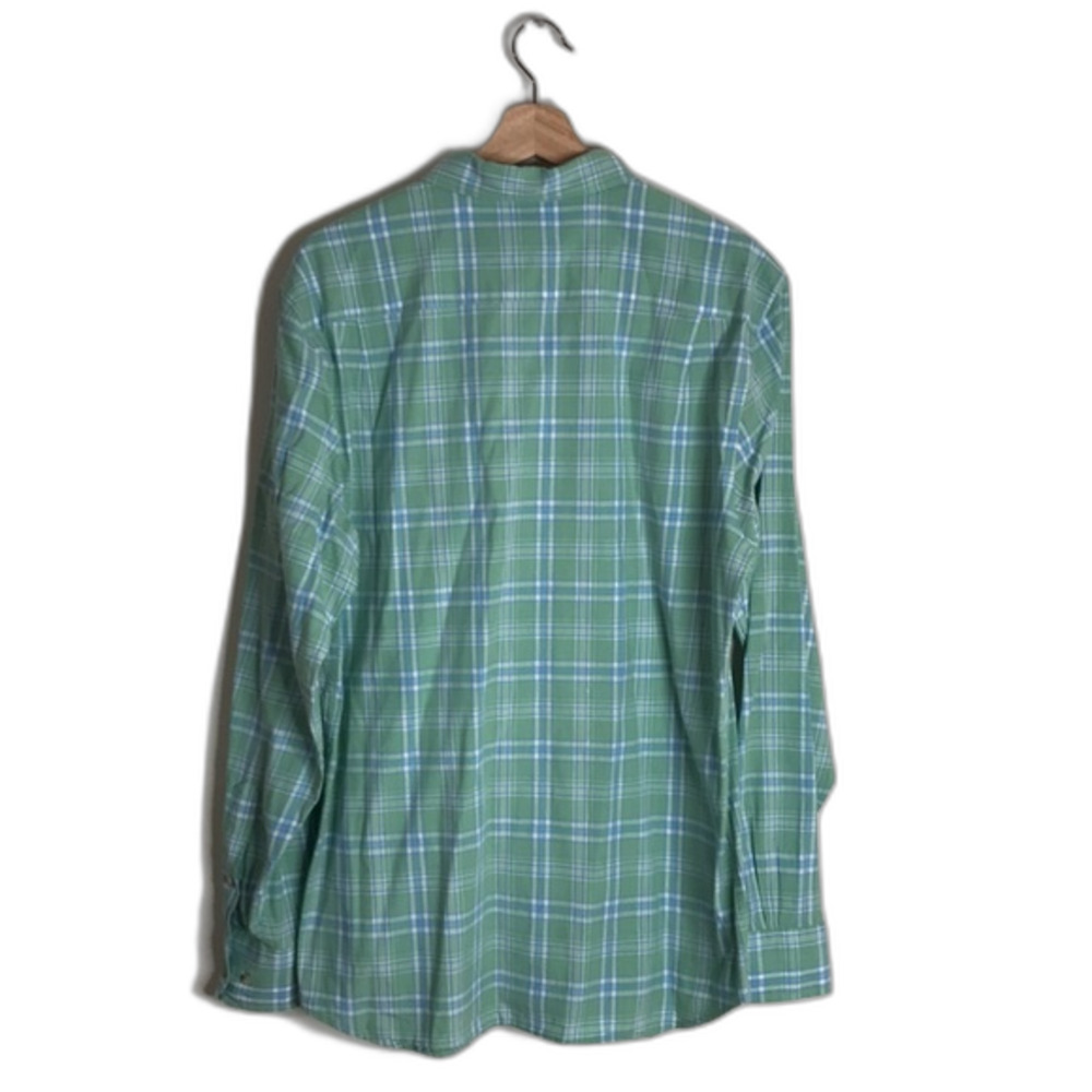 Southern tide mens plaid linen cotton long sleeve button down trim for shirt L - Picture 8 of 10